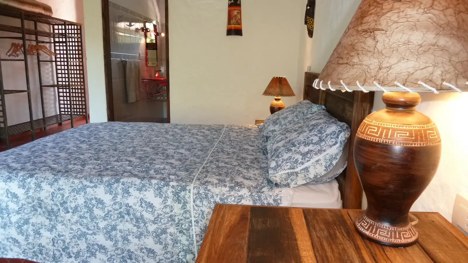 La terrasse privée d'une suite